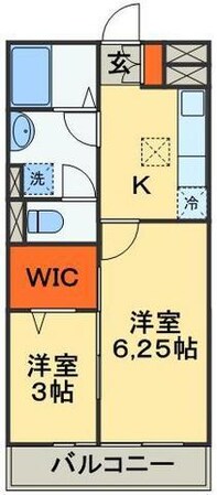 ブランシュールBの物件間取画像